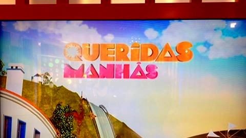 ecrã cenário Queridas Manhãs ecrã cenário Queridas Manhãs