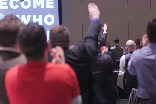 &#39;Hail Trump!&#39; White Nationalists Salute the Presid