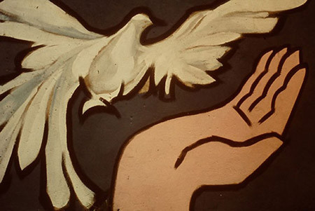 25 de abril - pintura de mural