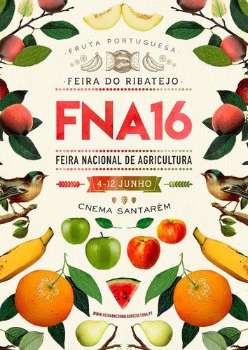 Cartaz Feira Nacional de Agricultura 2016 @ Santar