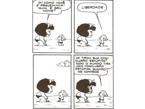 Mafalda, Liberdade