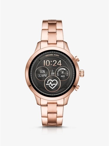 MICHAEL KORS ACCESS Runway Rose Gold-Tone Smartwatch - Lista de Natal Maria das Palavras