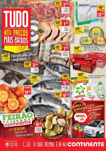Antevisão Folheto CONTINENTE promoções de 2 a 8