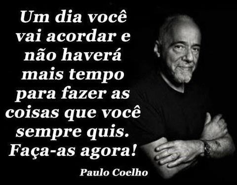 Paulo Coelho, um dia