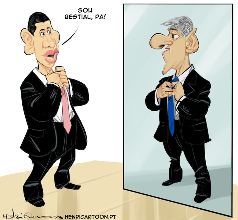 O sósia (HenriCartoon)