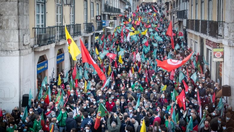 Arruada no Chiado do PS