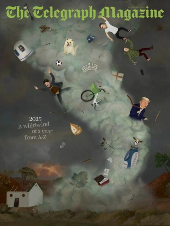 A capa do The Telegraph Magazine.jpg