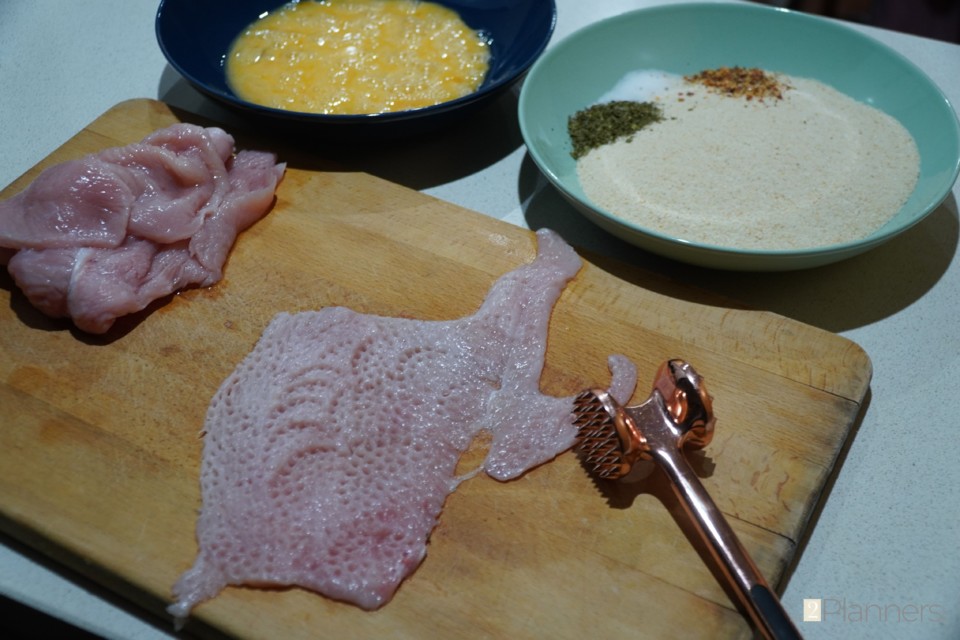 Turkey Schnitzel with Buttery Roasted Potatoes Recipe - The 2 Planners