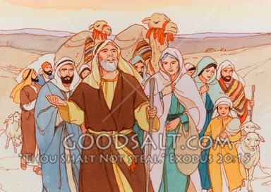 abraao poe-se a caminho da terra prometida - Cópi