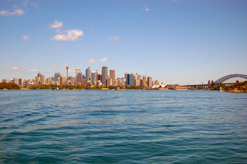 Viagem de ferry em Sydney