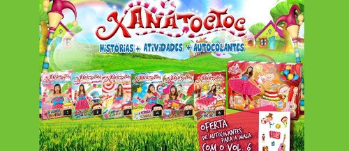 XANA TOC TOC Colecção Xana Toc Toc na Aldeia Colorida XANA TOC TOC Colecção Xana Toc Toc na Aldeia Colorida