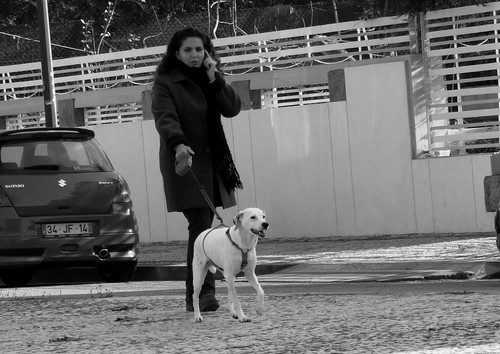 E as pessoas na cidade...