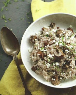 Risotto de Vinho Tinto e Cogumelos.JPG Risotto de Vinho Tinto e Cogumelos.JPG