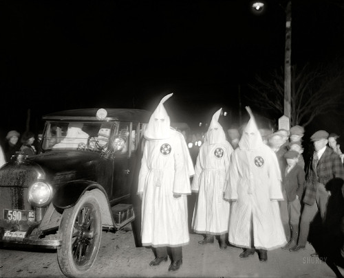 Washington, D.C. March 18, 1922. Ku Klux Klan. And