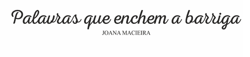 O meu bem estar BLOG - Joana Macieira