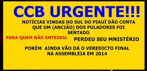 CCB/URGENTE
