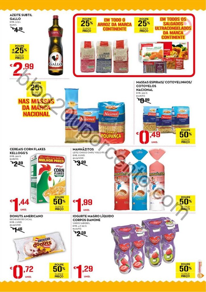 Antevisão Folheto CONTINENTE Fim de semana de 1 a