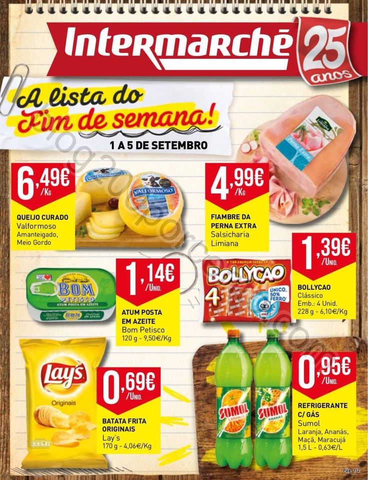 Antevisão Folheto INTERMARCHÉ Fim de semana de 1