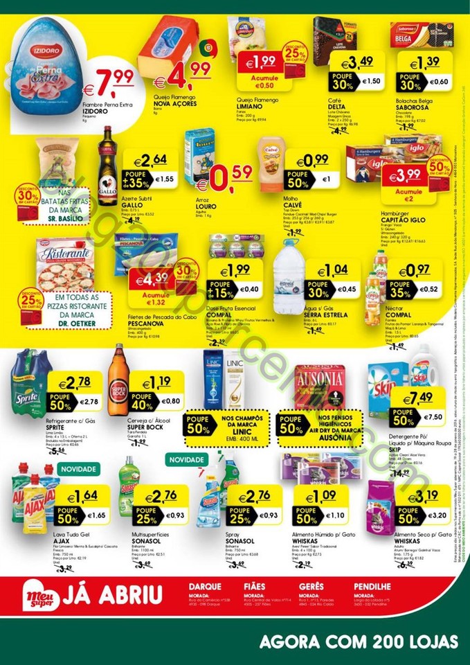 Antevisão Folheto MEU SUPER Promoções de 19 a 2