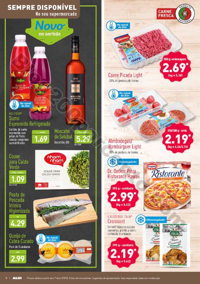 Antevisão Folheto ALDI Promoções a partir de 5 