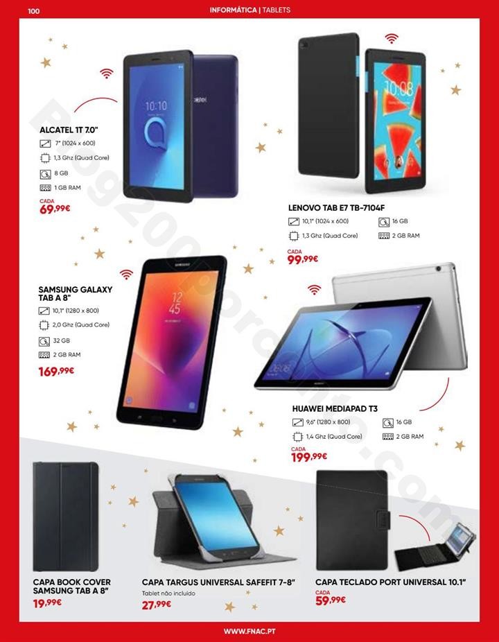 Antevisão Folheto FNAC Natal Tecnologia Promoçõ