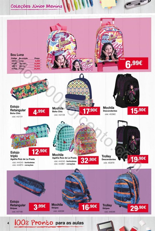 Antevisão Folheto STAPLES Regresso às aulas de 1