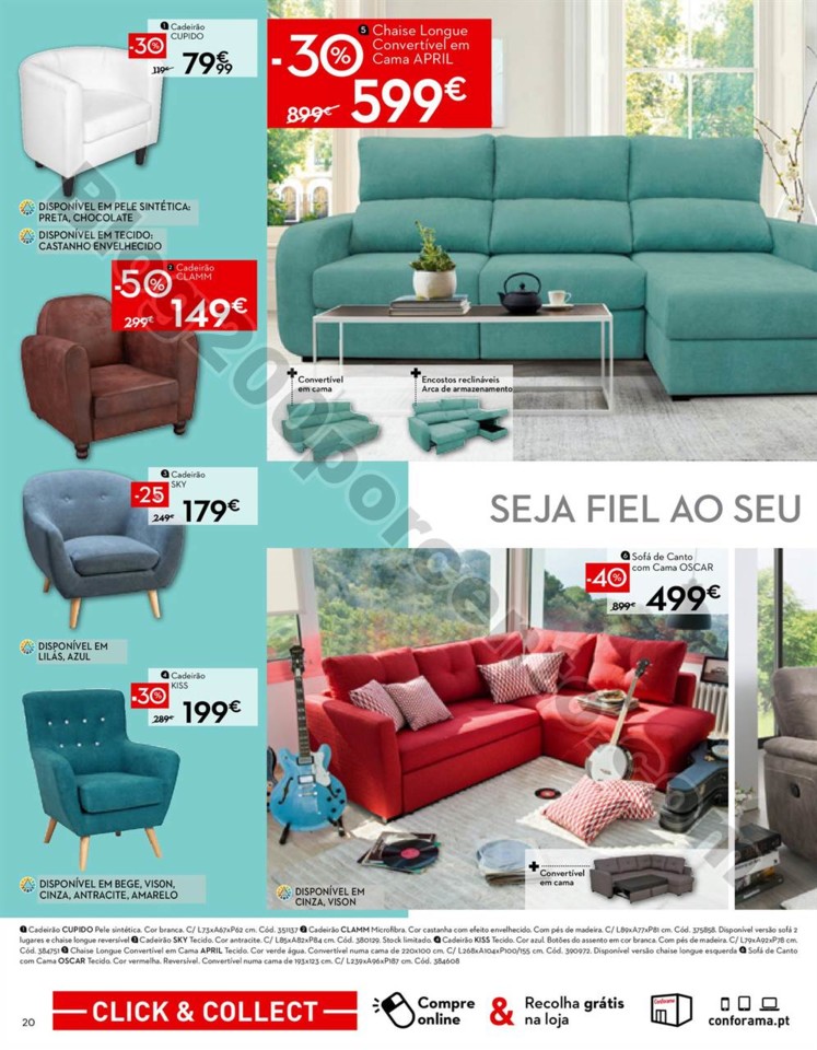 Antevisão Folheto CONFORAMA Promoções de 26 jul