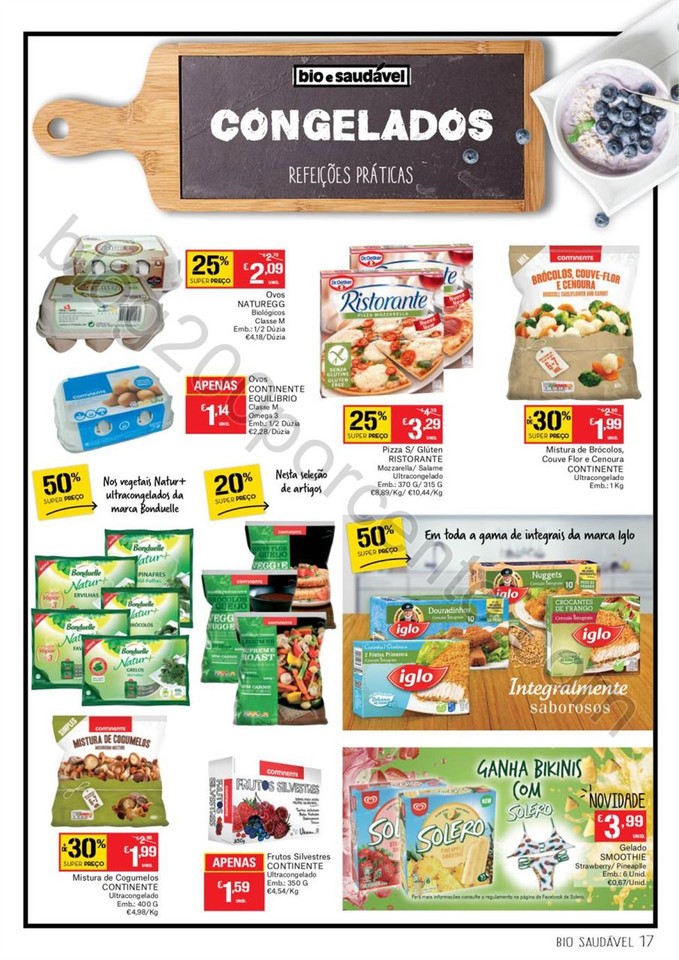 Antevisão Folheto CONTINENTE Alimentação Saudá