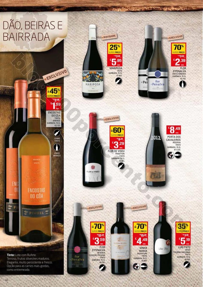 Antevisão Folheto CONTINENTE Vinhos promoções d