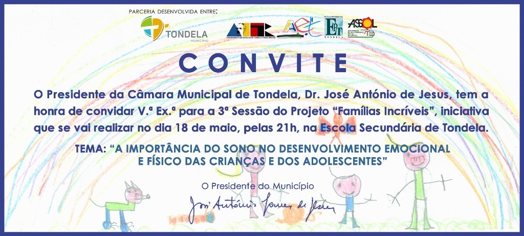 Convite Famílias Incríveis_Presidente Município