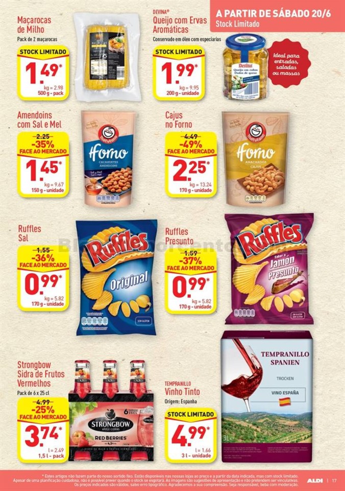 Antevisão Folheto ALDI Promoções de 17 a 23  ju