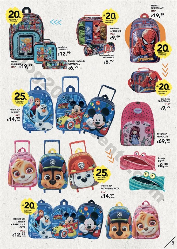 Antevisão Folheto NOTE Regresso às aulas Promoç