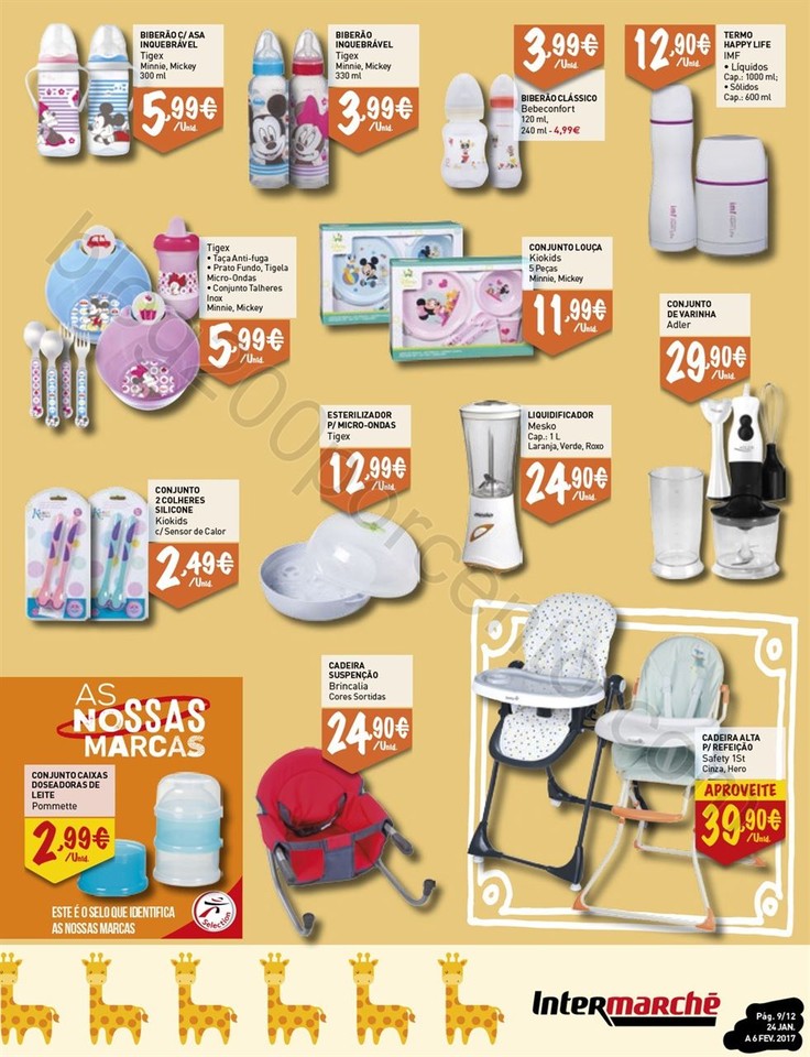 Antevisão Folheto INTERMARCHÉ Bebé de 24 janeir