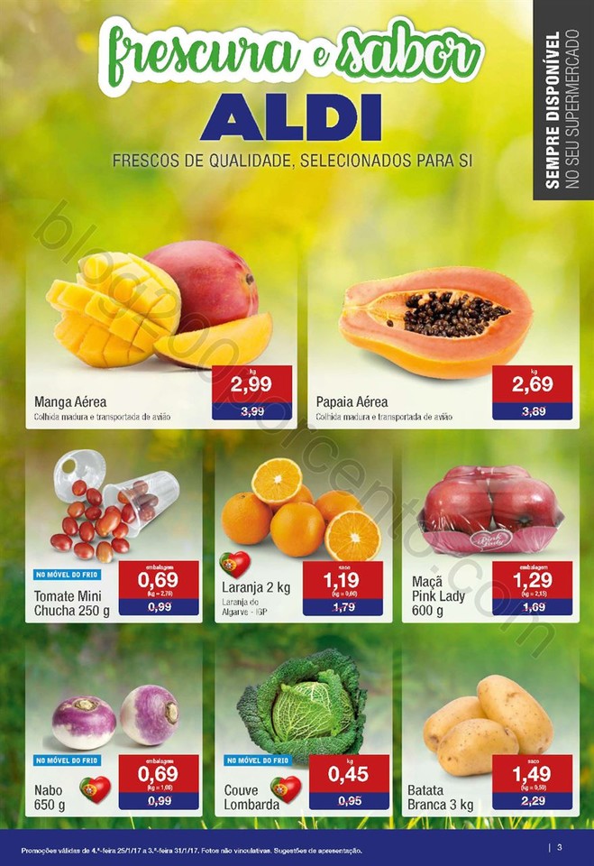 Antevisão Folheto ALDI Promoções a partir de 25