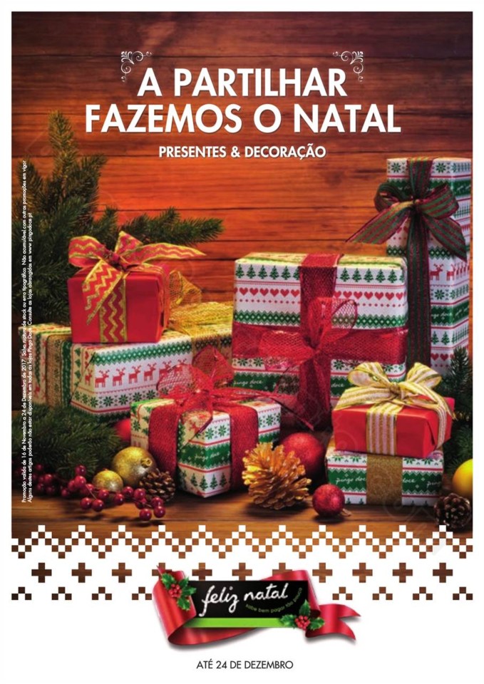 Antevisão Folheto PINGO DOCE Ofertas Natal até 2