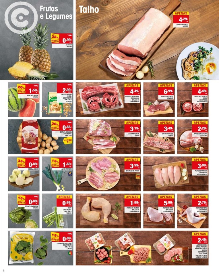 Antevisão folheto CONTINENTE Promoções de 12 a 