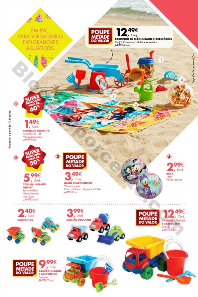 Antevisão Folheto PINGO DOCE Bazar Verão promoç