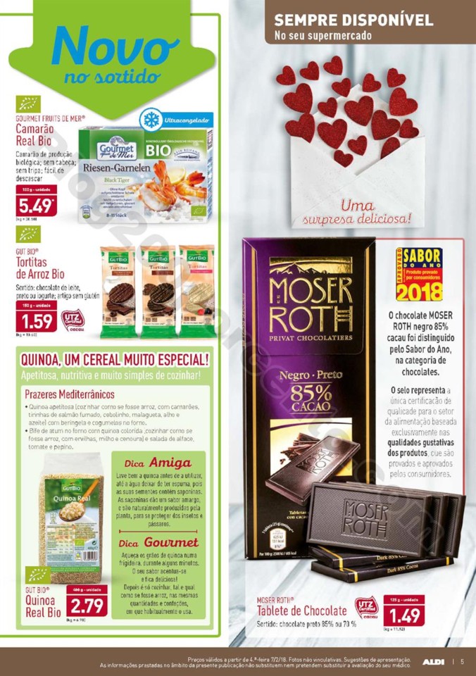 Antevisão Folheto ALDI Promoções a partir de 7 