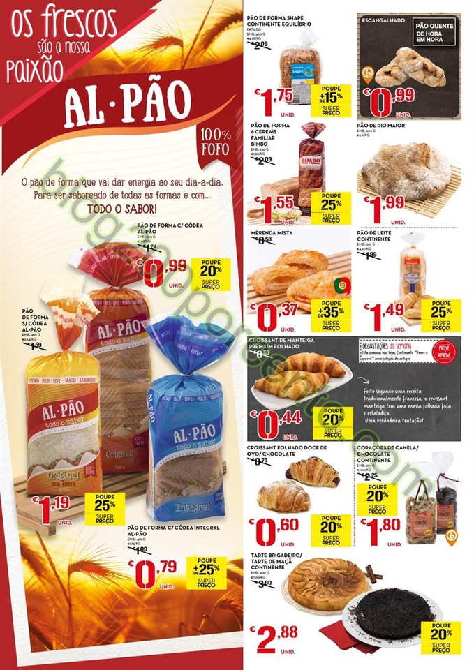 Antevisão Folheto CONTINENTE promoções de 26 ja