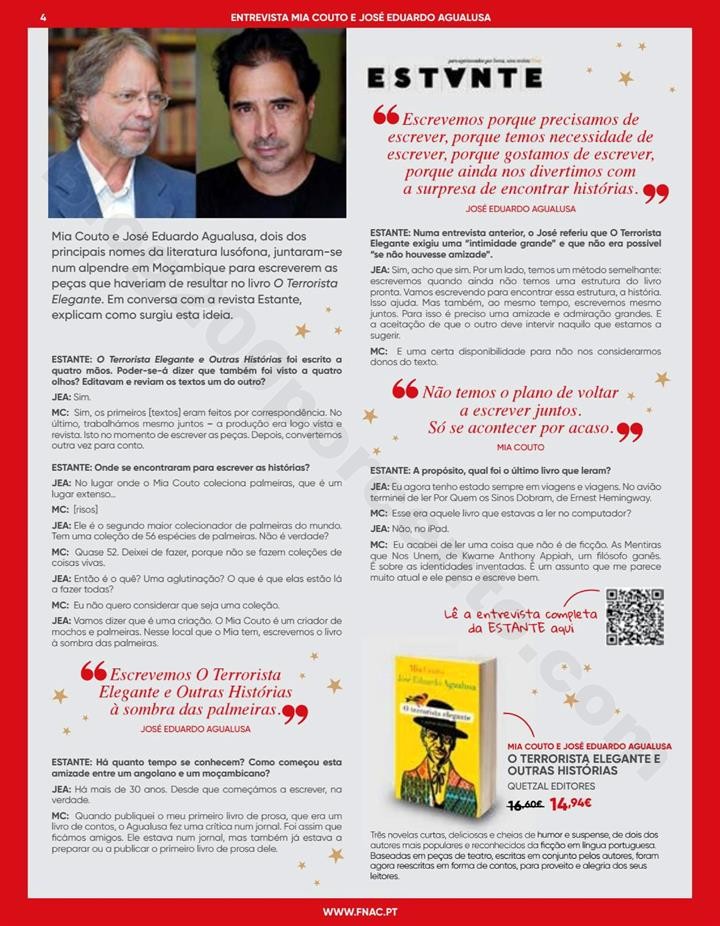 Antevisão Folheto FNAC Natal Promoções até 6 j