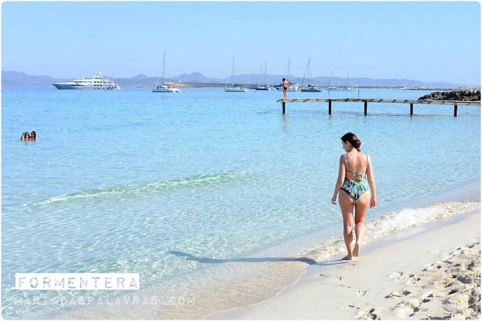 Maria das Palavras nas Ilhas Baleares - Formentera, Ses Iletes