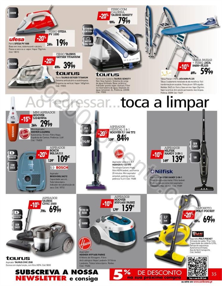 Antevisão Folheto CONFORAMA Promoções de 25 ago