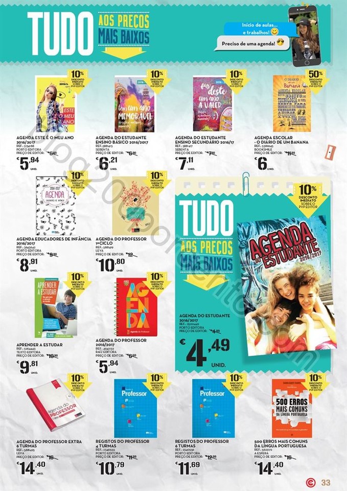 Antevisão Folheto CONTINENTE Regresso às aulas d