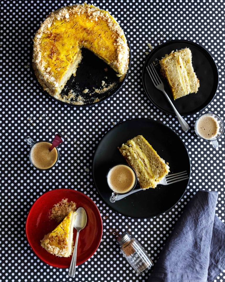 Bolo de pastel de nata
