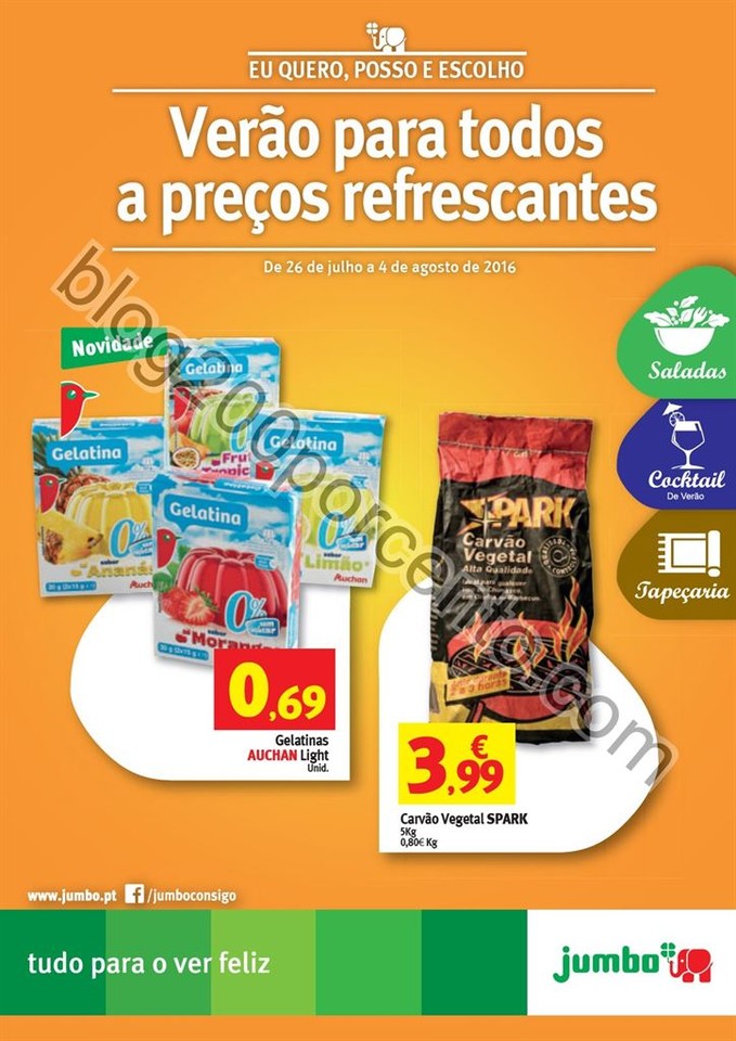 Antevisão Folheto JUMBO promoções de 26 julho a
