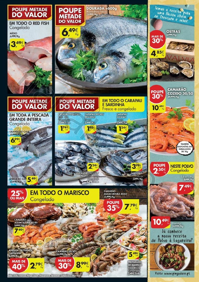 Antevisão Folheto PINGO DOCE Páscoa promoções 