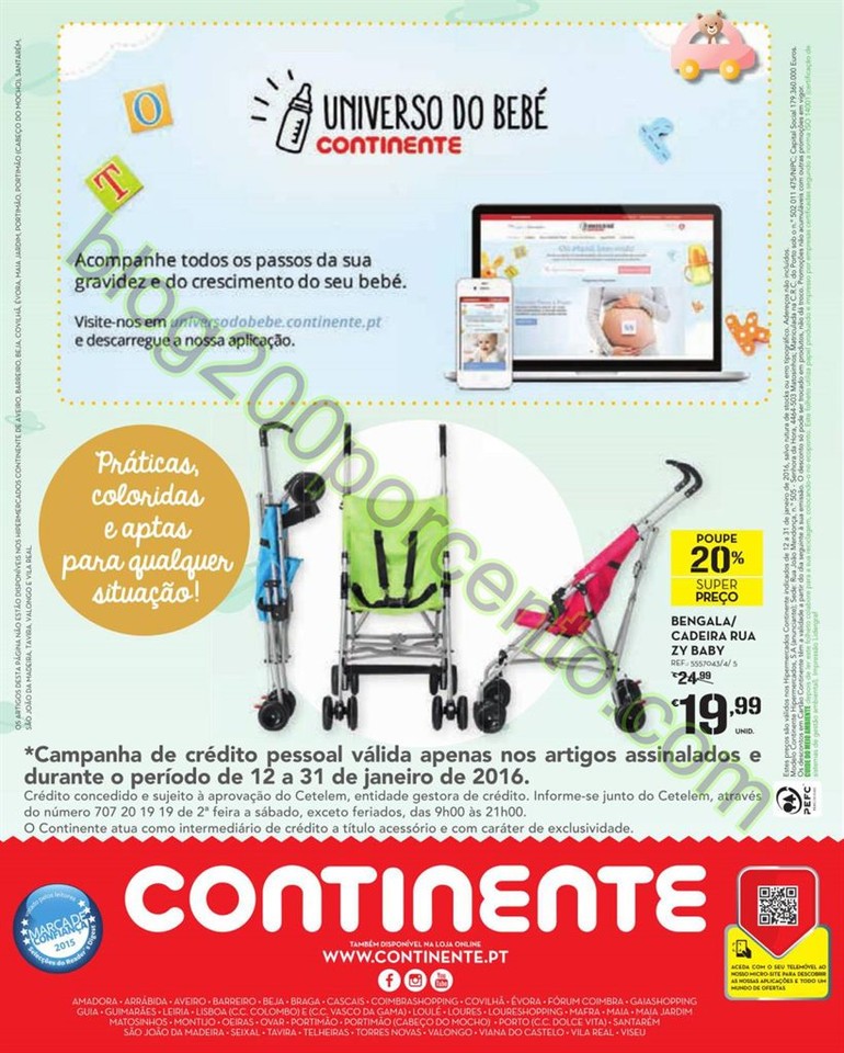 Antevisão Folheto CONTINENTE Feira Bebé de 12 a 