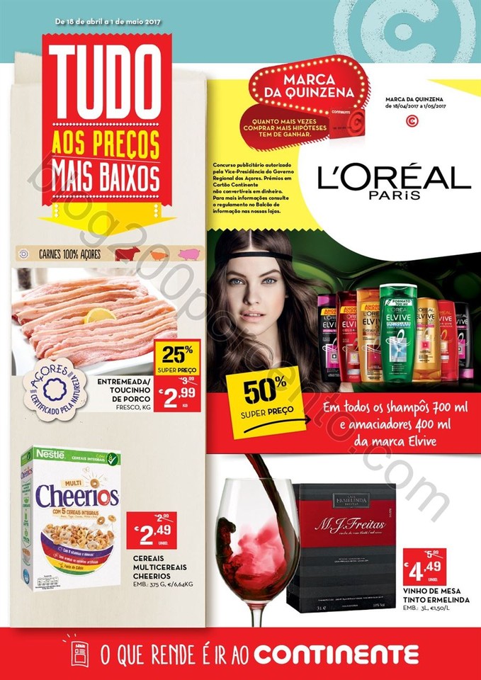 Antevisão Folheto CONTINENTE Açores promoções 
