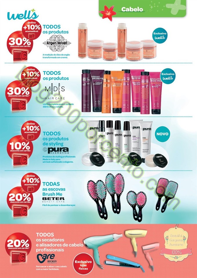 Novo Folheto WELLS Primavera promoções até 27 m