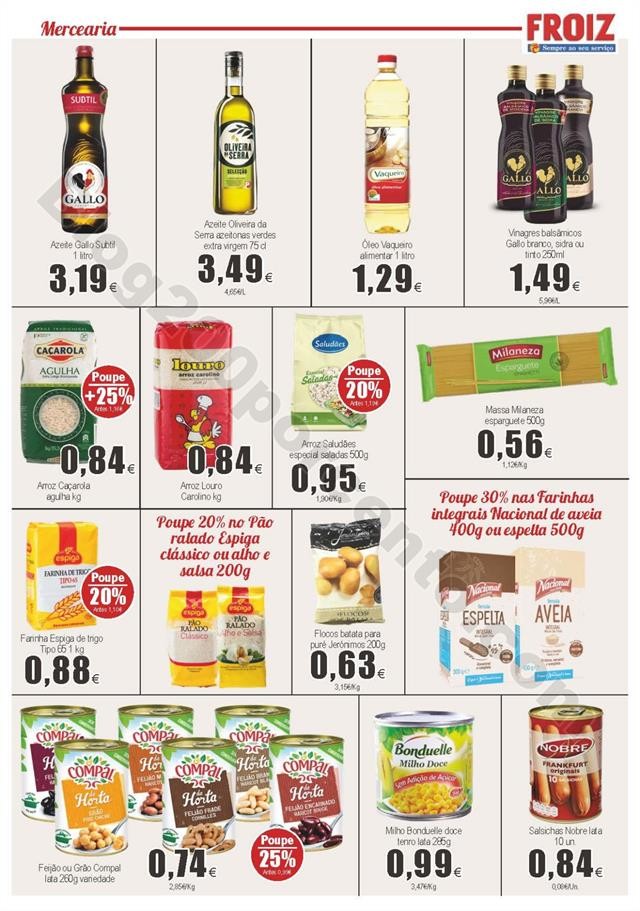Antevisão Folheto FROIZ Promoções de 16 maio a 